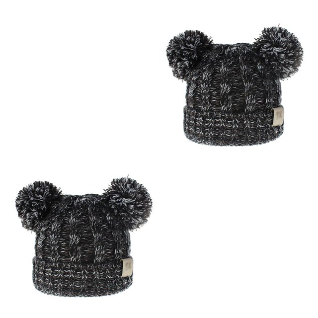 Minnieouse Sombrero Fried Twist Multicolor Mixed Knitting Headgear Caps para niños Type1 NO1