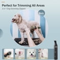 thumbnail image 4 of Kit de cortapelos y recortadoras de patas para perros, todo en uno, 4 of 8
