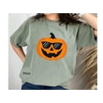 thumbnail image 5 of Cool Pumpkin Halloween Shirt, Funny Pumpkin Face Tee, Halloween Party Wear, Spooky Season Top, Autumn Shirt, Jack o Lantern Tee, 5 of 10