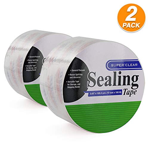 2.83" X 109.3 Yards Heavy Duty Packaging Tape, Clear Packing Versatile