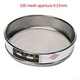 thumbnail image 2 of Arkzeo 10-100Mesh Aperture Stainless Steel Lab Standard Test Sieve Tools Useful 100 Mesh, 2 of 8