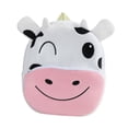 thumbnail image 4 of Mochila para niños Bolsa de felpa divertida para niños de gran capacidad casual de gran capacidad para niños lechera, 4 of 8