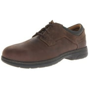 Timberland PRO Men's Branston Brown Oxford Work Shoe,Brown Distressed,12 W US