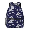 thumbnail image 1 of Easygdp Abstract Skiing Mochila Ergonómica Versátil para Laptop - Múltiples Bolsillos, Correas Ajustables, Unisex para Escuela, Viajes y Actividades al Aire Libre-One Size, 1 of 5