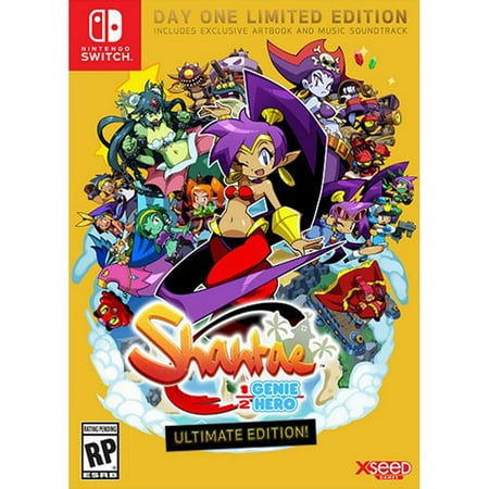 Shantae Half-Genie Hero Ult Day 1 Ed, XSEED Games, Nintendo Switch, 859716006154