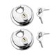 thumbnail image 1 of Disc Lock, 2 Pack Heavy Duty Steel Keyed Padlock Disc Storage Lock, 1 of 1