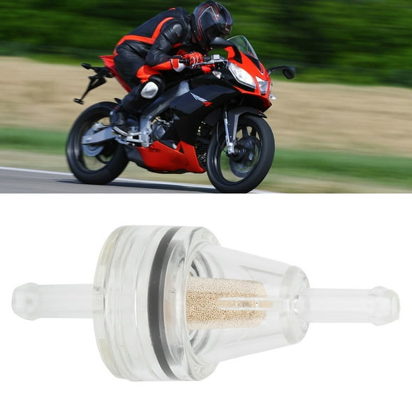 Fuel Filter, ABS Safe Inline Fuel Filter for Motorcycle