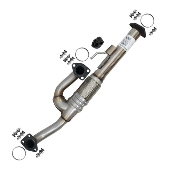 Northeastern Exhaust | Stainless Steel Front Flex Pipe Fits 2009–2011 Honda Pilot 3.5L SUV – Direct Fit | Free Gaskets Included