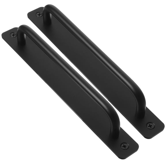 GAXIRE 2Pcs Aluminum Alloy Wardrobe and Drawer Pull Handles with Ergonomic Grip and Modern Design
