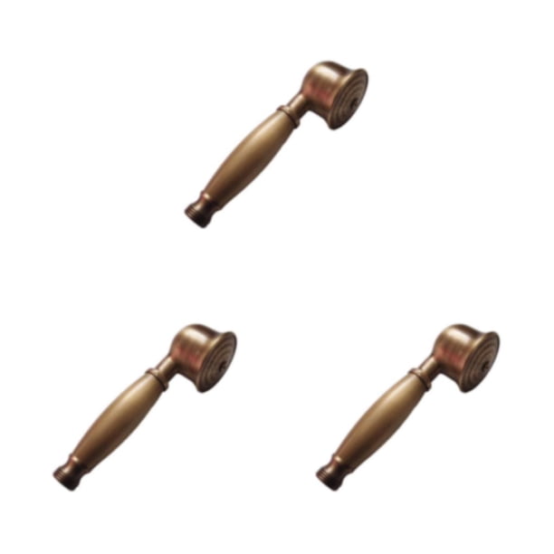 Advancent Cabezal de ducha de baño Vintage, rociador de grifo portátil, Hardware de alta presión, soporte de ducha de mano antiguo Type1 NO1