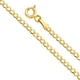 thumbnail image 5 of Cadena Italiana De 14k, Estilo Cubana, Calibre 2mm, De 50cm, 5 of 5
