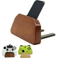 thumbnail image 1 of 1 piece, solid wood game controller stand, desktop game controller storage rack, suitable for Xbox, PS4, PS5. The best gift for your son, husband, or boyfriend., 1 of 7