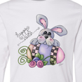 thumbnail image 4 of Inktastic Happy Easter Bunny Rabbit Long Sleeve Youth T-Shirt, 4 of 5