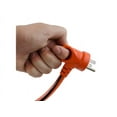 thumbnail image 3 of Conntek Indoor and Outdoor 50 ft. L Black/Orange Triple Outlet Cord 12/3 SJTW, 3 of 3