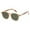 Green Lens Tortoise Arm, variant on Men or Women Fashion Vintage Square Round Vintage Horn Rim Hipster Sunglasses