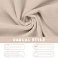 thumbnail image 5 of VDJ Womens Summer Tops Button V Neck Cap Sleeve Summer Casual Fit Dressy Blouses Beige Tee shirts for Women Elegant Size XXL, 5 of 8