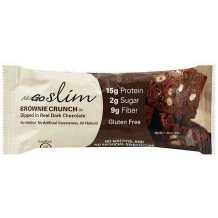 Nugo Slim Brownie Crunch Bar 159 Oz Pack Of 12 Nugo Slim Brownie Crunch Bar 159 Oz Pack Of 12