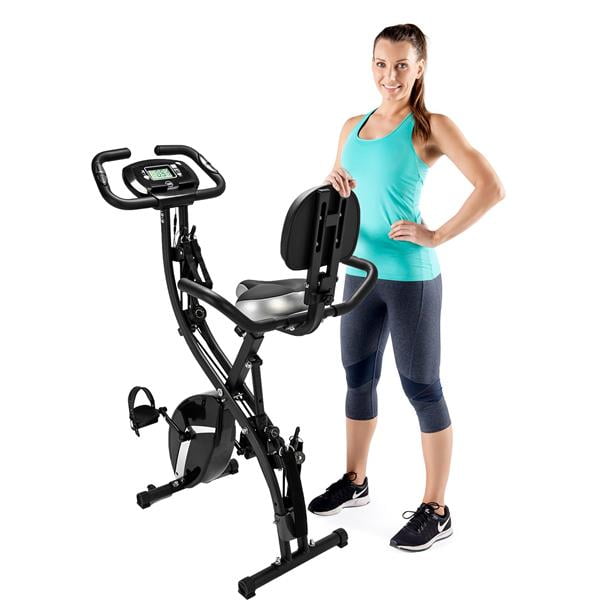 upright foldable exercise bike