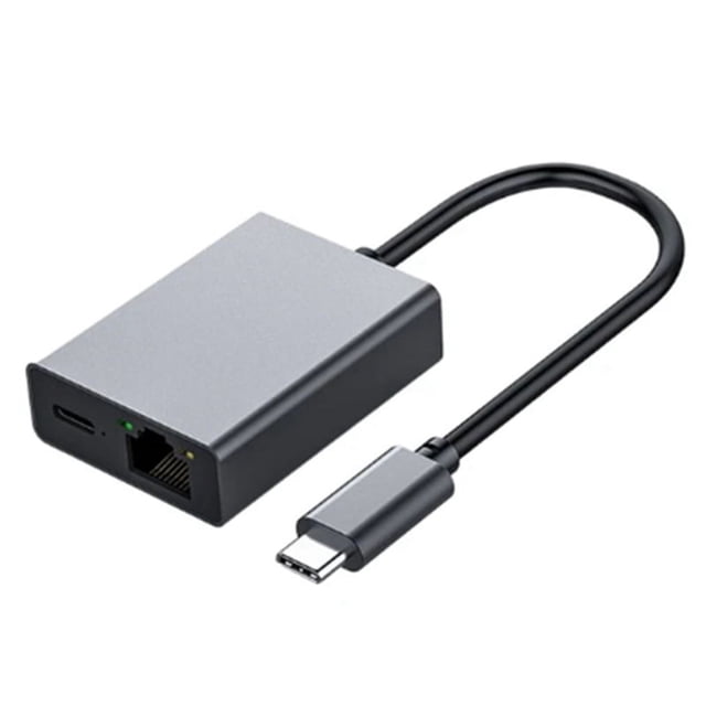 For TV 4K USB Dock Adapter USB C Ethernet USB C to Ethernet Adapter Plug and Play Support PD Charging
