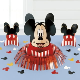 Danirora Mickey Mouse Party Decorations 1st Birthday, Mickey Mouse Birthday  Party Supplies for Kids Mickey Banner Mickey Themed Party Decor Pack