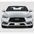 thumbnail image 4 of INFINITI 3D Metal Logo European Look Half-Size Brush Metal License Plate, 4 of 5