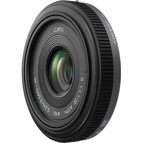Panasonic H-H020, 20 mm, f/1.7, Wide Angle Fixed Lens for Micro Four Thirds