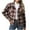 Red 2, variant on Kaemgyyd Plaid Jacket Shacket for Women Casual Loose Long Sleeve Button down Lapel Pocketed Coat Fashion Fall Outwear