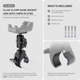 thumbnail image 2 of Soporte TUSITA para moto ATV/UTV para Garmin Montana, Zumo XT, 2 of 7