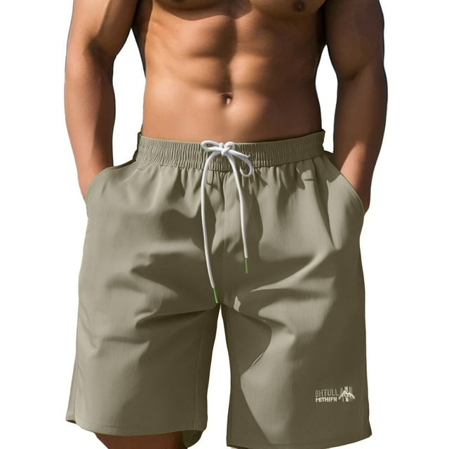Pantalones cortos cargo holgados informales para hombre: pantalones cortos deportivos de verano para la playa y el entrenamiento