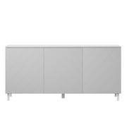 Twin Star Home 60 Sideboard with Chevron Pattern Routing