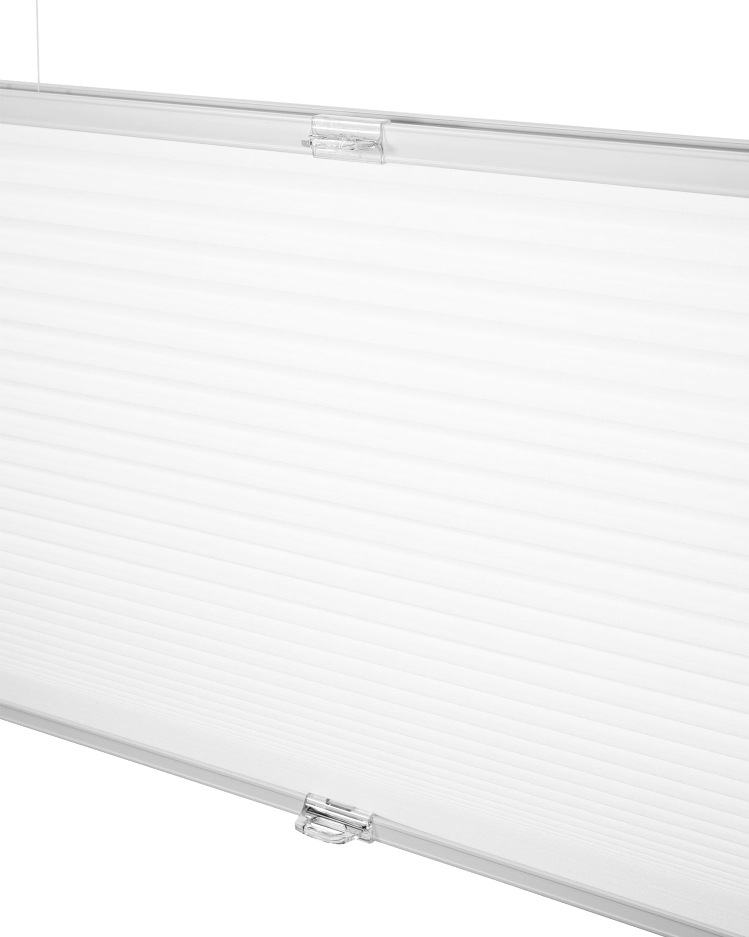 Chicology Cordless Top Down Bottom Up Light Filtering Cellular Shade Simply White 70.5"W x 48"H