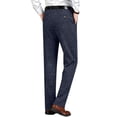 thumbnail image 2 of HBDesign Mens Tweed Dress Pants Thick Warm Wool Blend Trousers Classic Fit Business Casual Fall Winter, 2 of 7