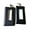 Black, variant on Clip-on Earrings Square Earrings Black Earrings Non Pierced