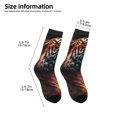 thumbnail image 2 of Rocae Cool Tiger for Girls Boys Crew Socks,Children's Socks, Kids Socks, Toddler Socks: Daily Wear with Kids School Uniform, 2 of 5