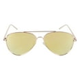 thumbnail image 5 of DII Aviator Sunglasses Gold, 5 of 10