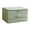 Green, variant on Clearance Cotton And Linen Storage Box Zipper Storage And Organization Box Fabric Covered Storage Box Folding Sealed Box Storage Box