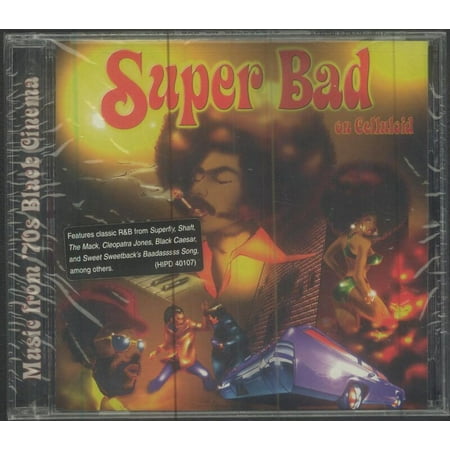Various ‎- Super Bad On Celluloid: Music From '70s Black Cinema - Audio CD