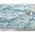 thumbnail image 3 of Soimoi Rayon Fabric Spices & Tea Cup Watercolor Print Sewing Fabric Yard 42 Inch Wide, 3 of 3