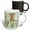 Multicolor, variant on 3drose, Cute Quirky Flowers Monogram Letter G, 11oz Magic Transforming Mug