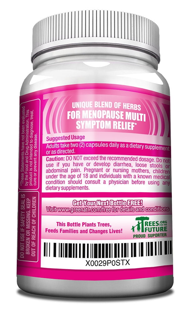 Buy Greenatr Herbal Menopause Support Complex For Hot Flashes Night Sweats And Mood Swings Relief