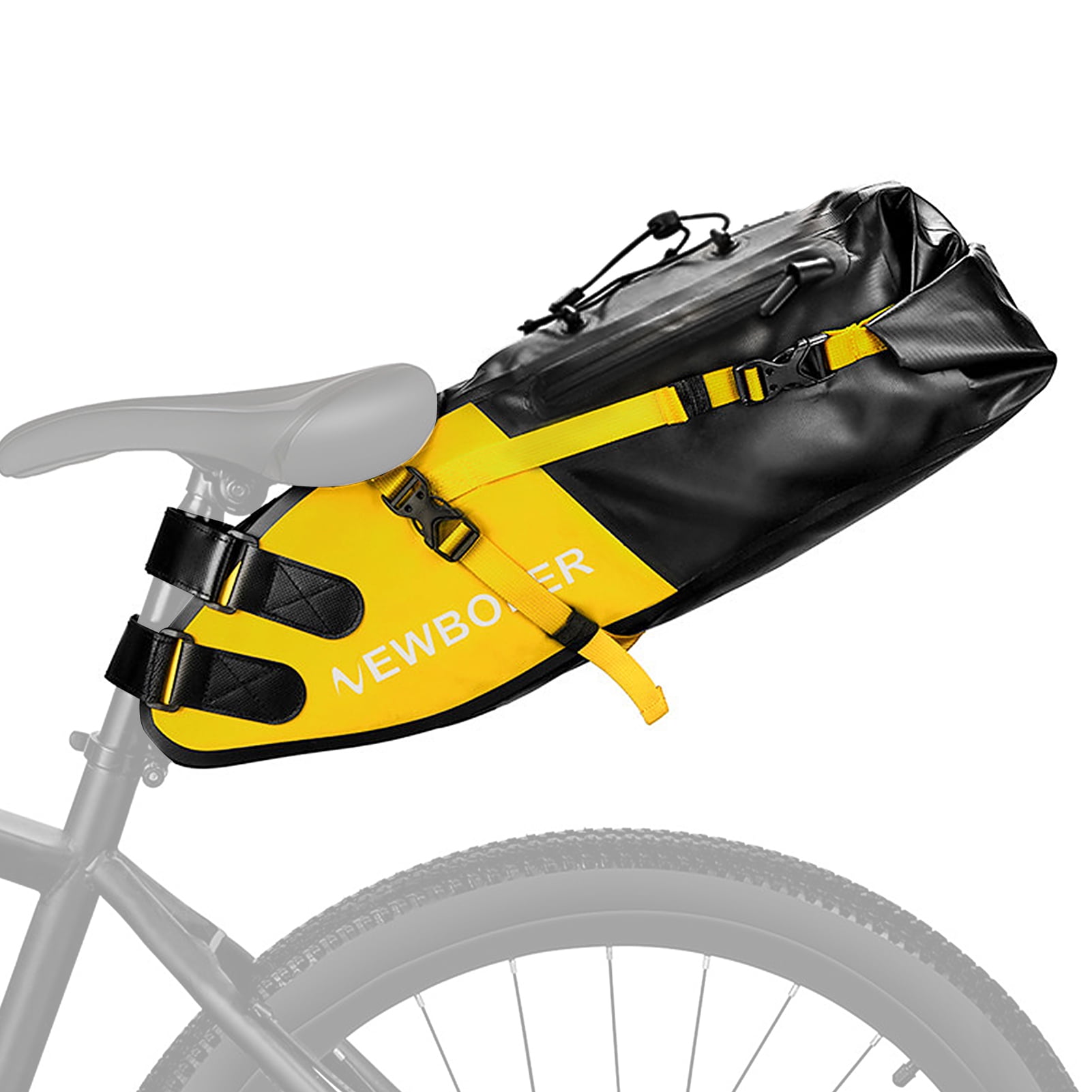 Bikepacking Bag Waterproof Bike Saddle Bag Large Capacity Cycling Rear Seat Pac 