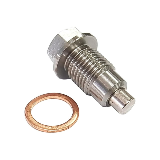 Tapón De Drenaje De Aceite Tornillo M12x1.25 Tapón De Protección Del Cárter De Aceite Del Motor De Acero Inoxidable shamjiam Tapón de drenaje de aceite