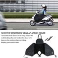 thumbnail image 4 of Funda universal para piernas, impermeable, resistente al viento y cálida para el invierno, para scooters eléctricos y coches., 4 of 12