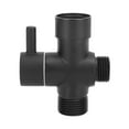 thumbnail image 2 of Copper Shower Head Diverter Valve Hot Cold Water Control Wall Mounted, Easy Installation, Multifunctional Use for Toilet Sink, 2 of 7