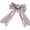Pale Pinkish Gray, variant on Elegant Trim Bend Brooch With Sparkling Amethysts Flexible For Bags Clothes