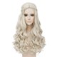 thumbnail image 5 of QNPQYX- Nuevas pelucas de cosplay de Alicia en el pa&iacute;s de las maravillas 2 para mujer, con espejo en la reina blanca, peluca rubia larga y ondulada, 5 of 6