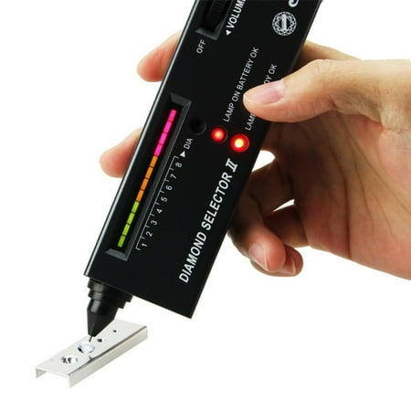 Illuminating Pure Diamond - 60X Portable Diamond Tester Illuminated Loupe Jeweler Jewelry Tool Kit