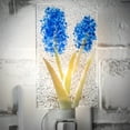 thumbnail image 4 of Hyacinth Flower Nightlight - Fused Art Glass Plug In Night Light, 4 of 4