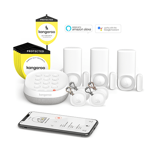 Kangaroo Home Security 4Piece Security Alarm System