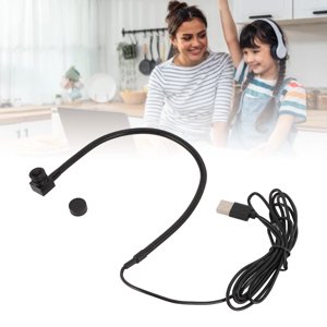 Middle Screen Webcam, Clear Sound 5MP 1080P Center Webcam Fixed Focus  for Video Conferencing